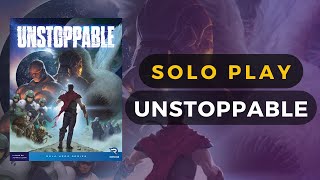 Unstoppable Board Game Solo Playthrough vs Harbinger | DaniCha