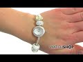 ladies accurist charmed white delight watch lb1448x