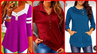 NUEVA MODA HERMOSA COLECCIÓN DE CAMISAS Y BLUSAS || BLUSAS DE TENDENCIA