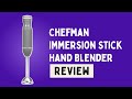 Chefman Immersion Stick Hand Blender with Stainless Steel Blades