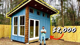 How I Built A Tiny Home DIY  Exterior Build