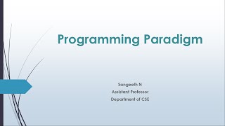 Lecture 16 - Parameter Passing Techniques