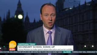 Grammar Schools Will Have To Accept Children From Low Income Backgrounds | Good Morning Britain