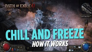 How the Chill and Freeze ailments work - Path of Exile 2