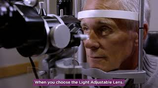 RxSight Light Adjustable Lens What to Expect Subtitled