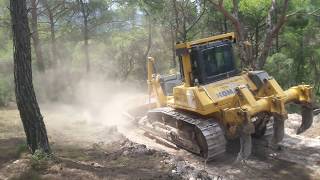 Komatsu D85 ex, güçlü makine ile çalışmak başka zevk #komatsu #komatsudozer #dozervideo