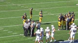 Jared Goff to Bryce Treggs 50-yard pass, Jared Goff 1-yard touchdown run Cal vs. Portland State 2013