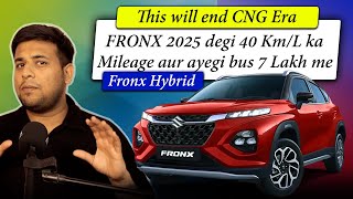 New FRONX 2025 will give 40 Kmpl - Hold your bookings | Launch Date, Hybrid Tech, New Looks 🔥