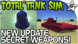 Total Tank Sim NEW UPDATE - SECRET WEAPONS, Die Glocke, T-42 - Total Tank Simulator Alpha 3 Gameplay