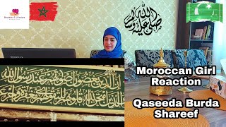 Qaseeda Burda Shareef | PTV's Special Presentation | Moroccan Girl Reaction