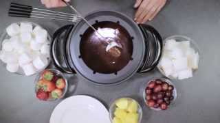 Oster® DuraCeramic™ Fondue Pot - Dark Chocolate Fondue