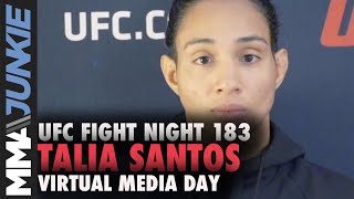 Taila Santos aims to halt Gillian Robertson's hype | UFC Fight Night 183 interview
