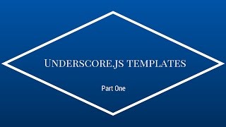 How to Use Underscore.js Templates