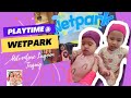 Ian and Arzi's Playtime at Wetpark Adventure Lagoon Indoor Swimming Pool Park in Taguig City