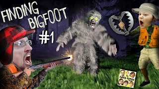 FINDING BIGFOOT GAME!  Caught on Tape by FGTEEV!  Mission: Catch & Trap!! FUNNY