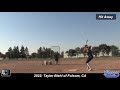 2022 committed university of arizona tayler biehl shortstop and speedy slapper softball skills video