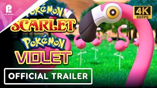 Pokemon Scarlet and Pokemon Violet | Official Flamigo Event Trailer | 4K 60fps