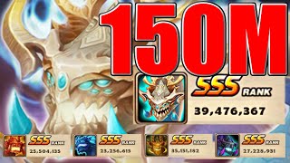 異界の魔獣スコア1.5億出しました　/ Rift Beast 150Million　#サマナーズウォー