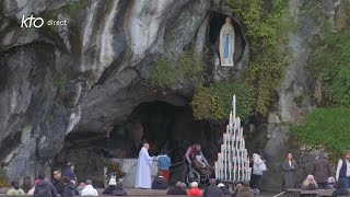 Chapelet du 18 décembre 2024 à Lourdes