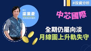 2021-12-09｜【港股影音分析】梁業豪：中芯國際短期反彈先看21.762元｜#投資 #港股 #技術分析