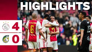 Stevie 🤝 Stevie | Highlights Ajax - Fortuna Sittard | Eredivisie