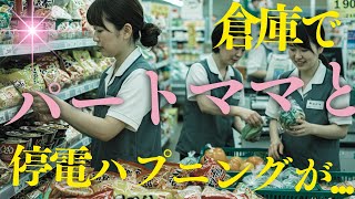 ラッキーハプニング...パート主婦と倉庫で停電になりその先に・・・【睡眠用/朗読/小説】