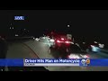 Caught On Camera: Hit-And-Run Driver Collides With Motorcyclist On 210 Freeway