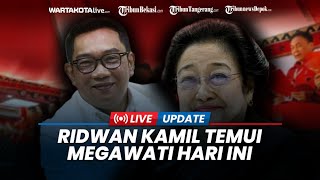 🔴BREAKING NEWS: Ridwan Kamil Temui Megawati, PDIP Beberkan Namanya Dipertimbangkan Jadi Cawapres