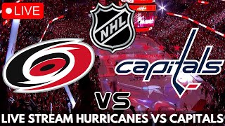 Carolina Hurricanes vs Washington Capitals 6-1 Highlights | NHL Game Live Watchalong