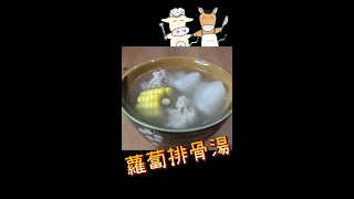 蘿蔔排骨湯！傳統又美味的湯品，暖暖胃 #家常菜