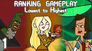 Ranking Gameplay of Premergers in Total Drama (Part 1) | Unscripted Thoughts