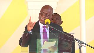 HOTUBA YA RAIS DKT. JOHN MAGUFULI KWENYE IBADA YA KUMSIMIKA ASKOFU MKUU WA JIMBO LA ARUSHA.8/4/2018