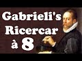 GABRIELI · Ricercar per sonar a 8