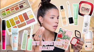 TRYING HOT NEW DRUGSTORE MAKEUP 2021.... save some coin!
