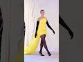 Dua Lipa Modelling Ramp Walk Yellow Dress🔥😀#shorts #ytshorts #dualipa #trending #diva #music