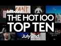 Official Billboard Hot 100 Top 10 July 2 2016 Countdown