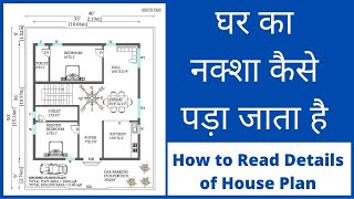 How to Read Floor Plan | घर का नक्शा कैसे पड़ा जाता है |  How to Read House Plans