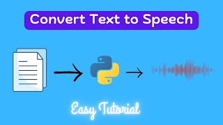 How to Convert Text to Speech using Python | Step-by-Step Guide | Easy Tutorial | Colab