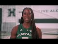 healthier hi lights amber igiede university of hawaii women s volleyball