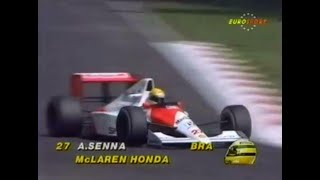 Ayrton Senna - Pole Position Lap GP Italy 1990 Monza McLaren Honda MP4/5B Formula 1
