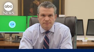 Defense Secretary Pete Hegseth gives update on DC aircraft collision