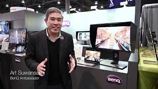 Exclusive Preview of BenQ SW270C @ NAB 2019 w/ Art Suwansang