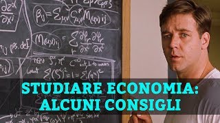 ECONOMIA ALL'UNIVERSITA': come funziona?