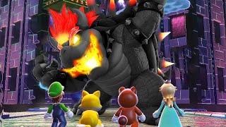 All Final Bowser Boss Fights in Super Mario 3D World + Bowser's Fury