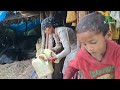 beautiful nepali mountain village life of nepal most peaceful and relaxing village life rainy day