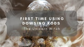 First Time Using Dowsing Rods