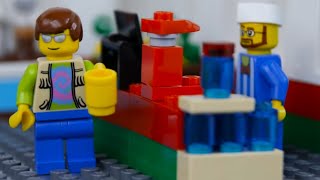 LEGO Fail (Compilation) STOP MOTION LEGO City Shopping, Gas Station & Camping | LEGO | Billy Bricks