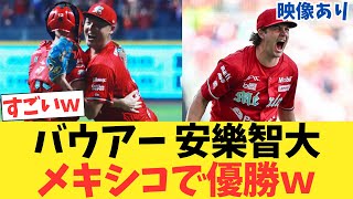 バウアー、安樂智大メキシコ一年目でで優勝してしまうwwwwww【2chスレ】【5chスレ】【なんｊ反応】