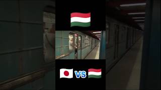 日本とハンガリーの違い(電車のドア)#e235系1000番台 #電車 #日本とロシアの違い