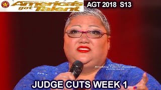 Christina Wells FULL PERFORMANCE EMOTIONAL “Never Enough” America's Got Talent 2018 Judge Cuts 1 AGT